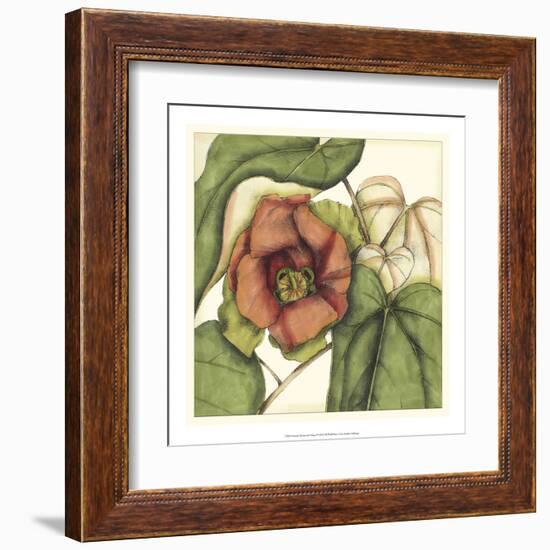 Tropical Blooms and Foliage IV-Jennifer Goldberger-Framed Art Print