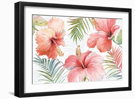 Tropical Blush I-Lisa Audit-Framed Art Print
