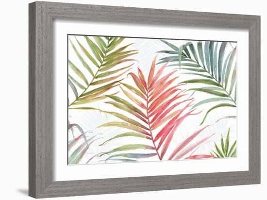 Tropical Blush IV-Lisa Audit-Framed Art Print