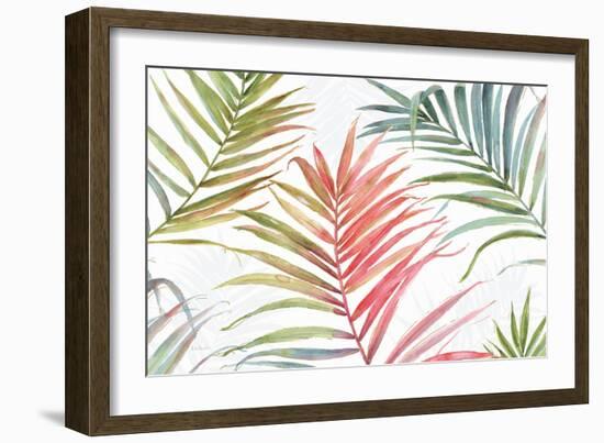 Tropical Blush IV-Lisa Audit-Framed Art Print