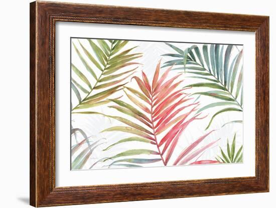 Tropical Blush IV-Lisa Audit-Framed Art Print