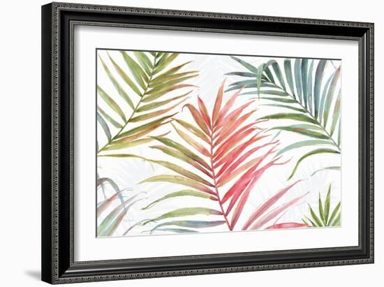 Tropical Blush IV-Lisa Audit-Framed Art Print