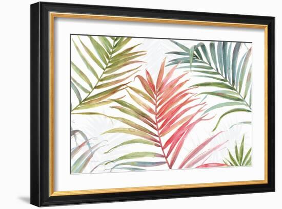 Tropical Blush IV-Lisa Audit-Framed Art Print