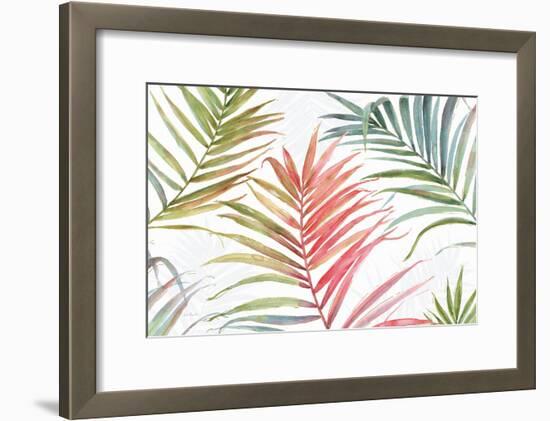 Tropical Blush IV-Lisa Audit-Framed Art Print