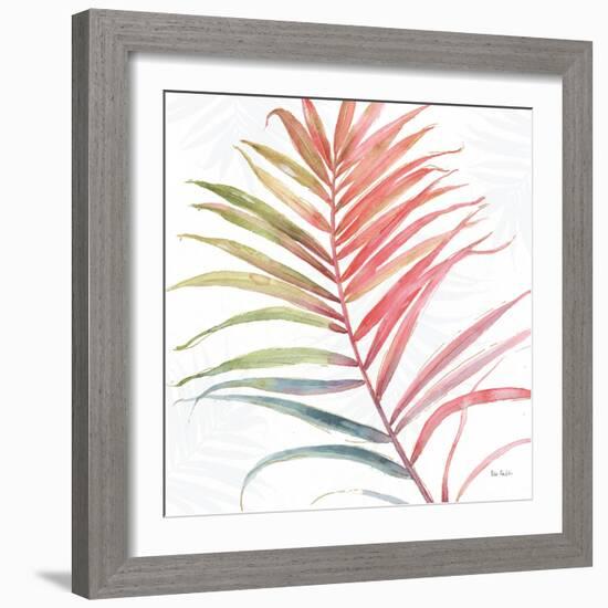 Tropical Blush VI-Lisa Audit-Framed Art Print