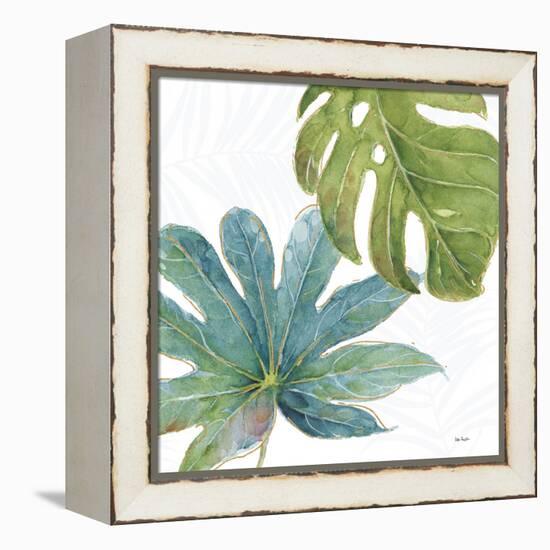 Tropical Blush VII-Lisa Audit-Framed Stretched Canvas