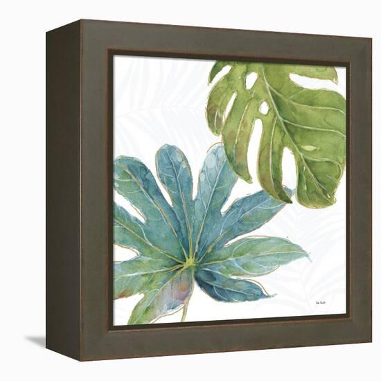 Tropical Blush VII-Lisa Audit-Framed Stretched Canvas