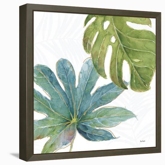 Tropical Blush VII-Lisa Audit-Framed Stretched Canvas