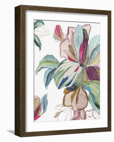 Tropical Botanical Study I-Asia Jensen-Framed Art Print