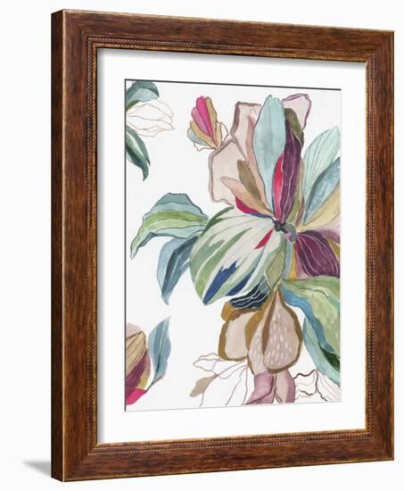 Tropical Botanical Study I-Asia Jensen-Framed Art Print