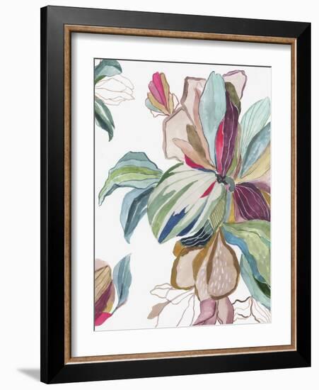 Tropical Botanical Study I-Asia Jensen-Framed Art Print