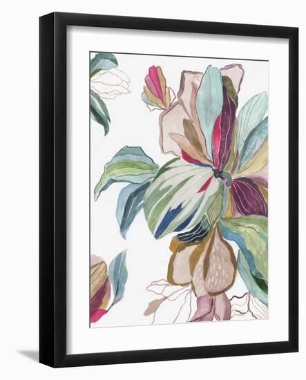 Tropical Botanical Study I-Asia Jensen-Framed Art Print