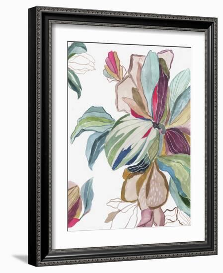 Tropical Botanical Study I-Asia Jensen-Framed Art Print