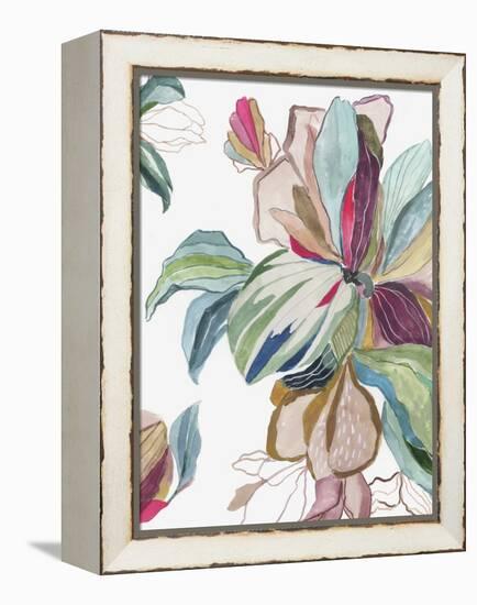 Tropical Botanical Study I-Asia Jensen-Framed Stretched Canvas