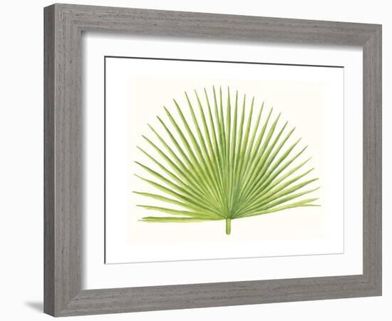 Tropical Breeze Leaves III-Naomi McCavitt-Framed Art Print