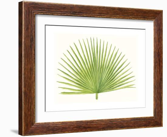 Tropical Breeze Leaves III-Naomi McCavitt-Framed Art Print