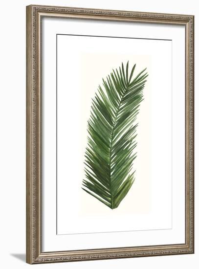 Tropical Breeze Leaves V-Naomi McCavitt-Framed Art Print