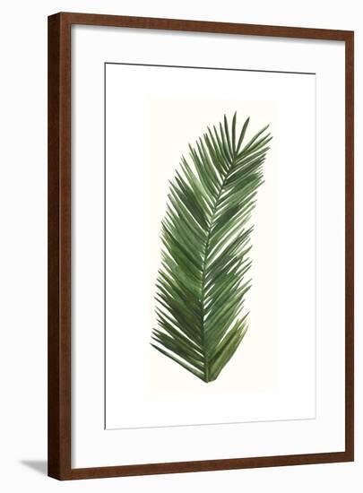 Tropical Breeze Leaves V-Naomi McCavitt-Framed Art Print