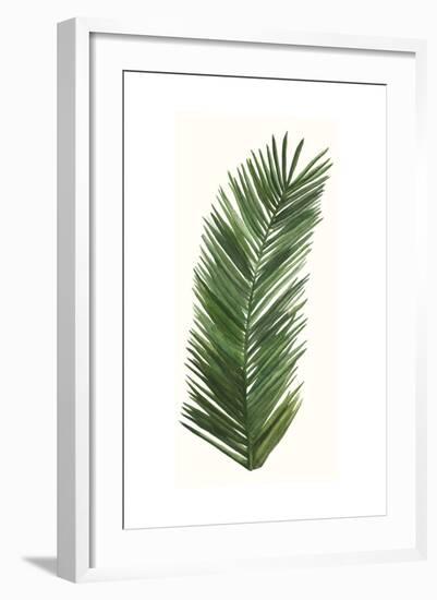 Tropical Breeze Leaves V-Naomi McCavitt-Framed Art Print
