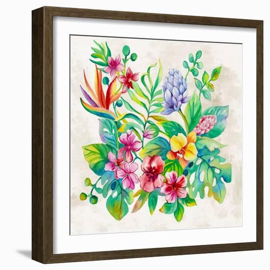 Tropical Bundle III-null-Framed Art Print