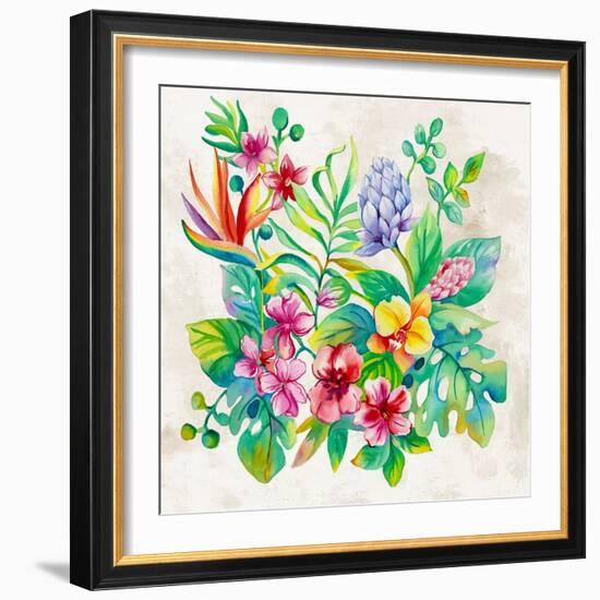 Tropical Bundle III-null-Framed Art Print