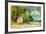 Tropical Bungalow-Retro Styled Picture-Maugli-l-Framed Art Print