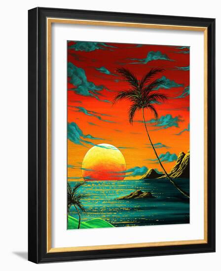 Tropical Burn-Megan Aroon Duncanson-Framed Art Print