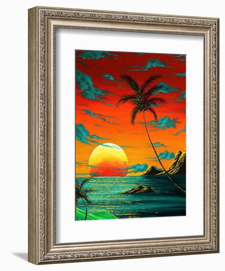 Tropical Burn-Megan Aroon Duncanson-Framed Art Print