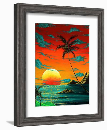 Tropical Burn-Megan Aroon Duncanson-Framed Art Print