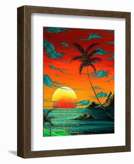 Tropical Burn-Megan Aroon Duncanson-Framed Art Print