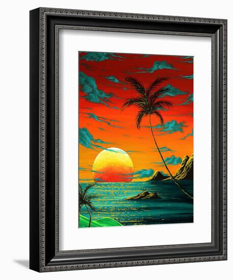 Tropical Burn-Megan Aroon Duncanson-Framed Art Print