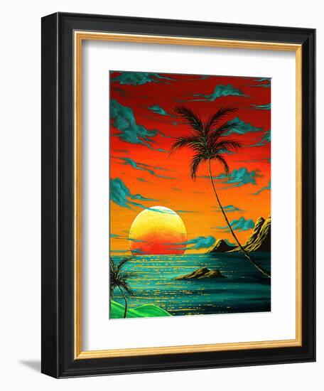 Tropical Burn-Megan Aroon Duncanson-Framed Art Print