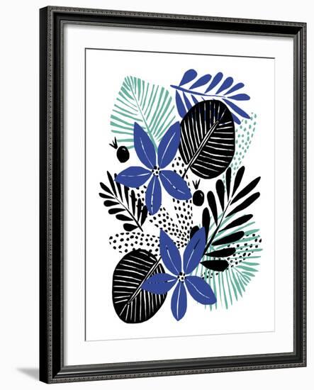 Tropical Burst II-Myriam Tebbakha-Framed Giclee Print