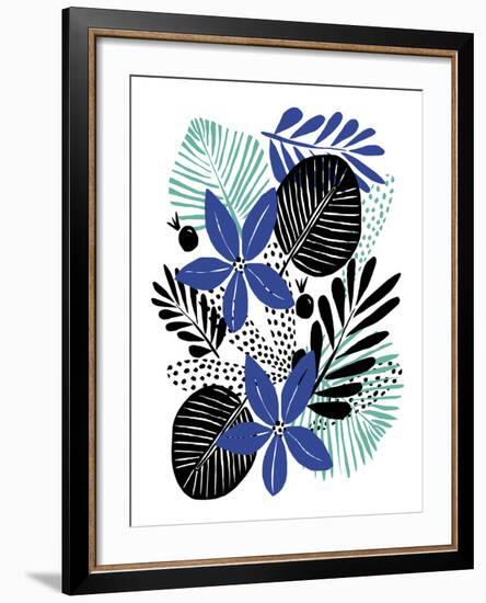 Tropical Burst II-Myriam Tebbakha-Framed Giclee Print