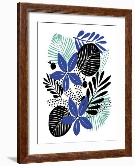 Tropical Burst II-Myriam Tebbakha-Framed Giclee Print