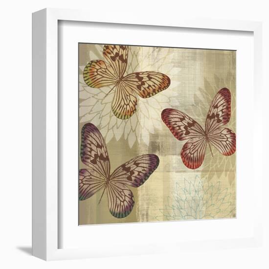 Tropical Butterflies I-Tandi Venter-Framed Art Print