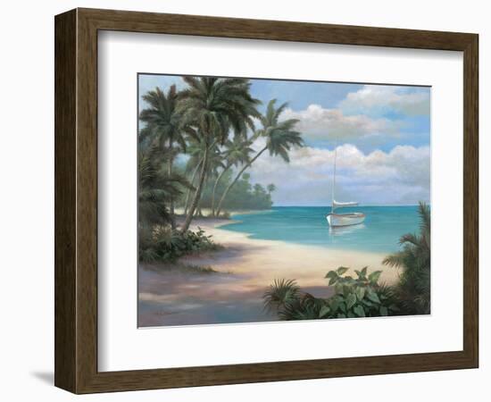 Tropical Cast Away-unknown Chiu-Framed Art Print