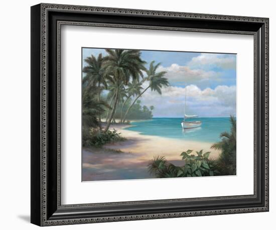 Tropical Cast Away-unknown Chiu-Framed Art Print