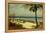 Tropical Coast-Albert Bierstadt-Framed Premier Image Canvas