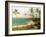 Tropical Coastline-Karen Dupré-Framed Premium Giclee Print