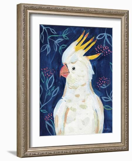 Tropical Cockatoo-Farida Zaman-Framed Art Print