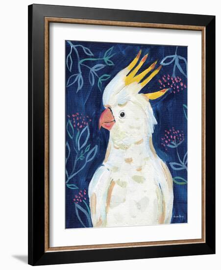 Tropical Cockatoo-Farida Zaman-Framed Art Print