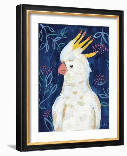 Tropical Cockatoo-Farida Zaman-Framed Art Print