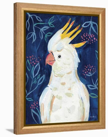 Tropical Cockatoo-Farida Zaman-Framed Stretched Canvas