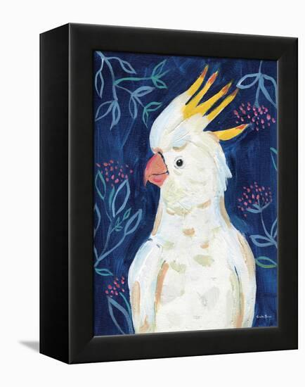 Tropical Cockatoo-Farida Zaman-Framed Stretched Canvas