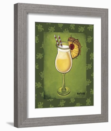 Tropical Cocktail IV-Will Rafuse-Framed Giclee Print