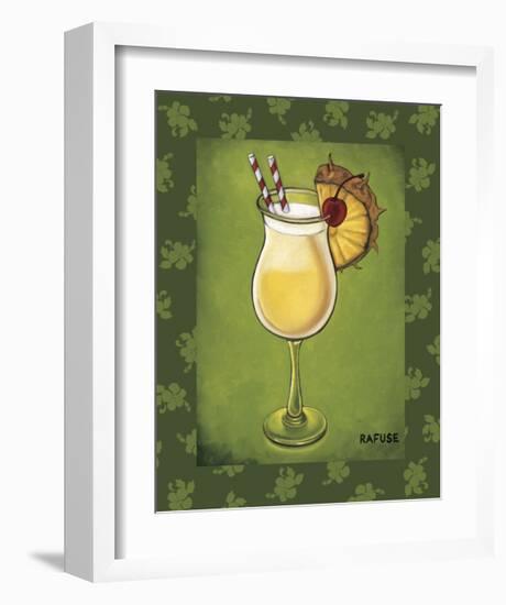 Tropical Cocktail IV-Will Rafuse-Framed Giclee Print