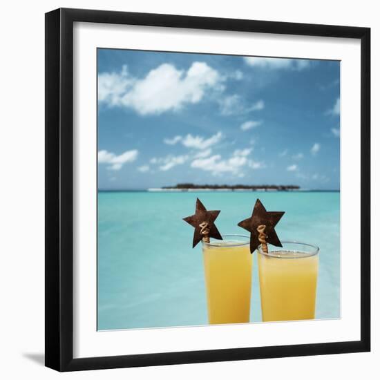 Tropical Cocktails-null-Framed Photographic Print