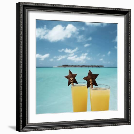 Tropical Cocktails-null-Framed Photographic Print