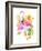 Tropical collage, 2017-John Keeling-Framed Giclee Print